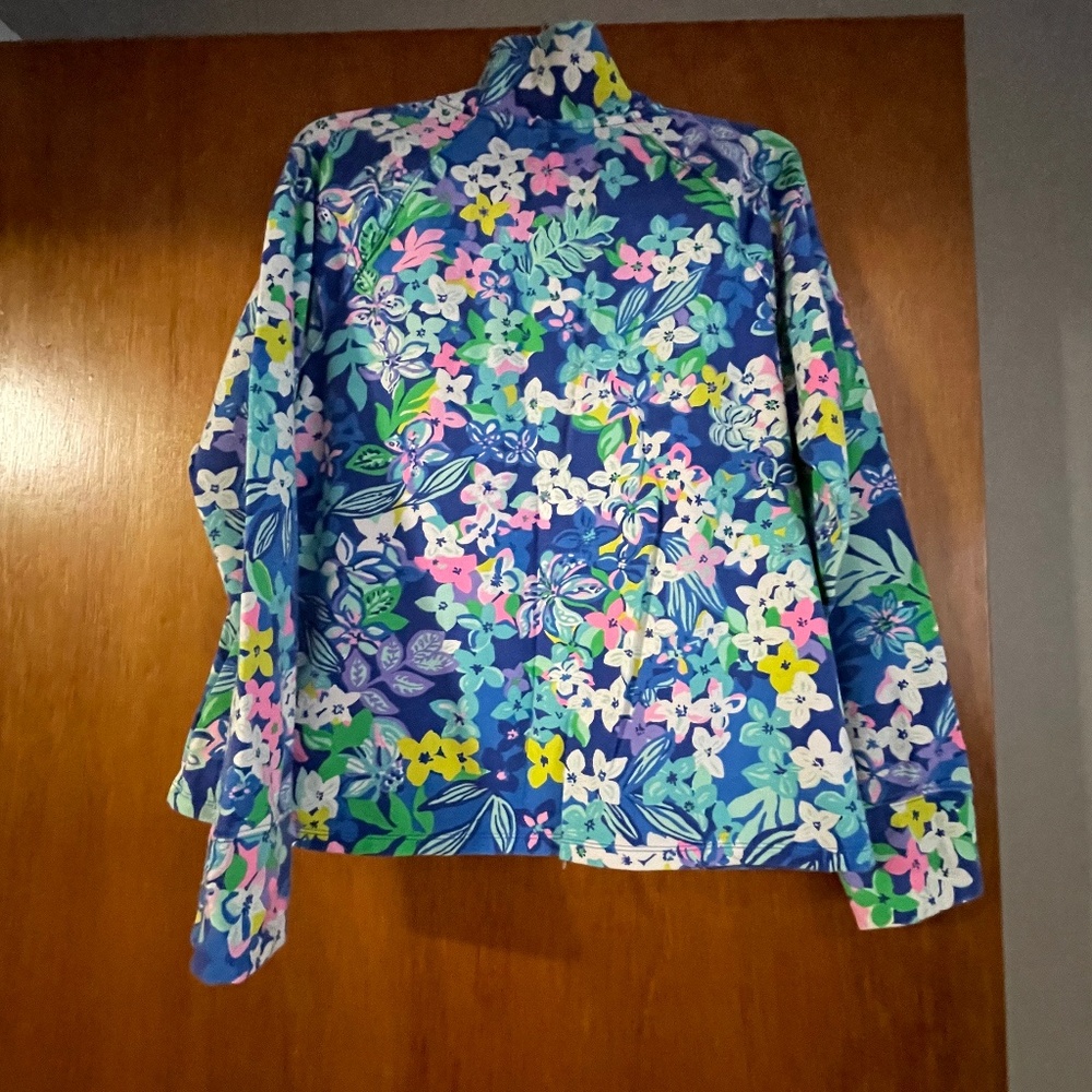 Lilly Pulitzer 1/4 zip Skipper Popover